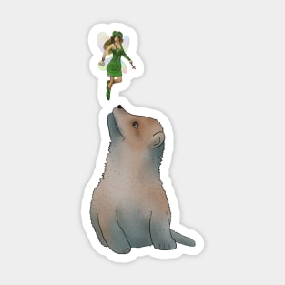 Fuchs und Elfe Sticker